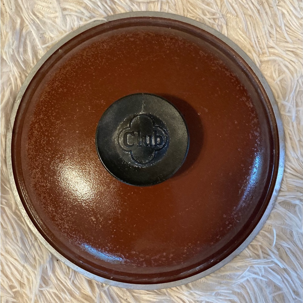 Vintage Brown Club Wear Small Saucepan Replacement Lid
